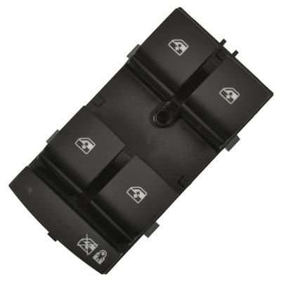 Standard Window Switch Black, Front, Driver Side, 3-year or 36,000-mile limited warranty DWS1573