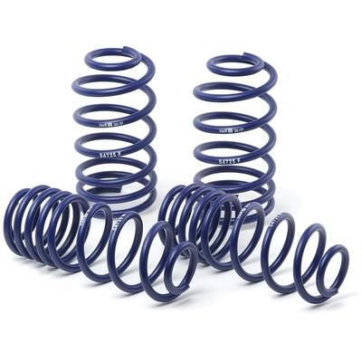 H&R Lowering Springs Blue Performance Series, Front and Rear, limited warranty 28822-1