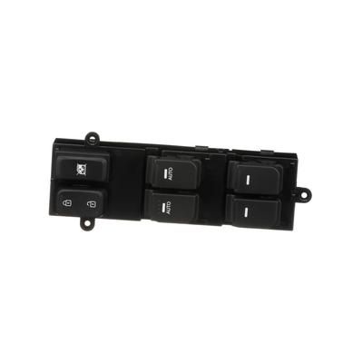 Standard Window Switch Black, Front, Driver Side, 3-year or 36,000-mile limited warranty DWS1978