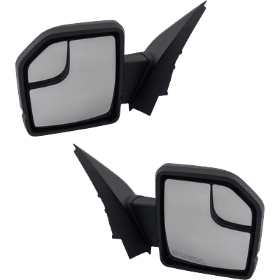 Kool Vue Mirror Textured Black, Driver & Passenger Side, 1-year limited warranty SET-FD267R
