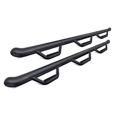 Nfab Nerf Bars Steel Textured Black, Lifetime N-Fab limited warranty with 5-year on finish C1996CC-6-TX
