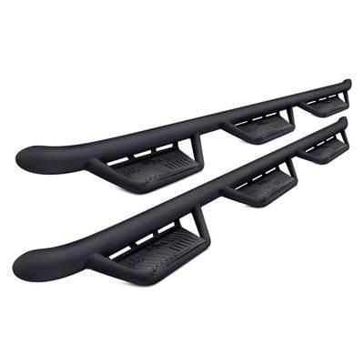 Nfab Nerf Bars Steel Textured Black, Lifetime N-Fab limited warranty with 5-year on finish HPT0792QC-6-TX
