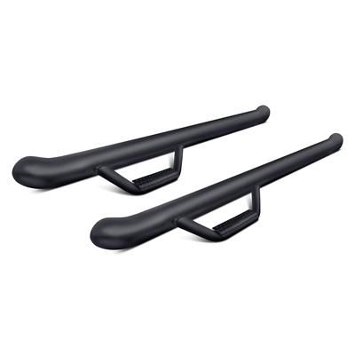 Nfab Nerf Bars Steel Textured Black, Lifetime N-Fab limited warranty with 5-year on finish F1555RC-TX