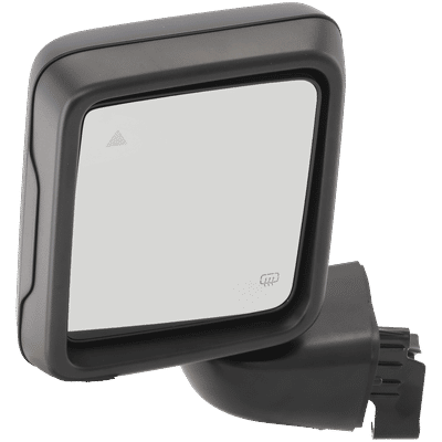 Kool Vue Mirror Textured Black, Driver Side, 1-year limited warranty JP84EL-S
