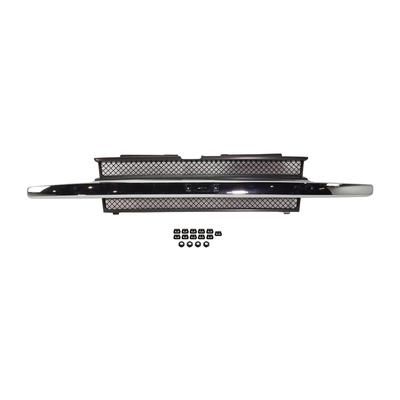 Replacement Grille Assembly Plastic Painted Black Grille, 1-year unlimited-mileage warranty C070703