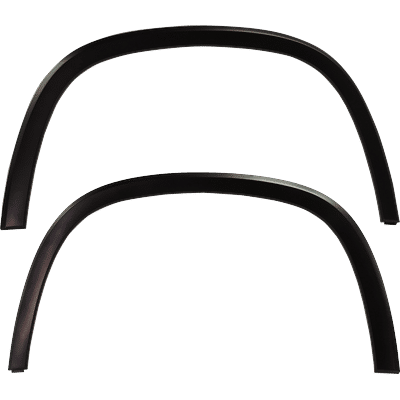 Replacement Fender Flares Plastic Primed, Front, Driver & Passenger Side, 1-year unlimited-mileage warranty SET-RC55390001