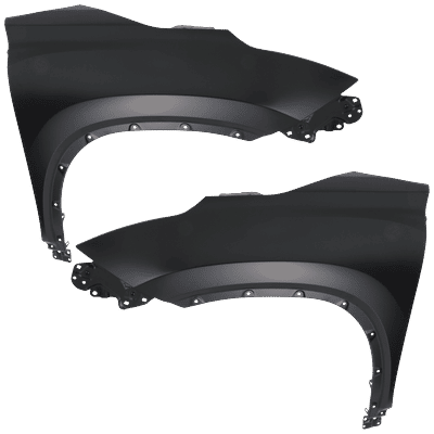 Replacement Fender Steel Primed, Front, Driver & Passenger Side, 1-year unlimited-mileage warranty SET-RT22010025