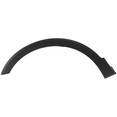 Replacement Fender Flares Plastic Textured Black, Front, Driver Side, 1-year unlimited-mileage warranty RK22130004