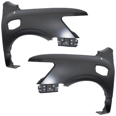 Replacement Fender Steel Primed, Front, Driver & Passenger Side, 1-year unlimited-mileage warranty SET-RN22010011