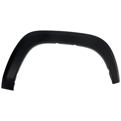 Replacement Fender Trim Plastic Textured Black, Rear, Passenger Side, 1-year unlimited-mileage warranty RT55390009