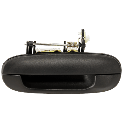 Replacement Exterior Door Handle Textured Black, Rear, Driver Side, 1-year unlimited-mileage warranty C491336