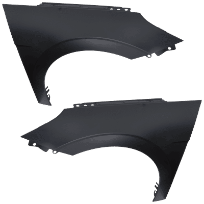 Replacement Fender Steel Primed, Front, Driver & Passenger Side, 1-year unlimited-mileage warranty SET-RH22010031