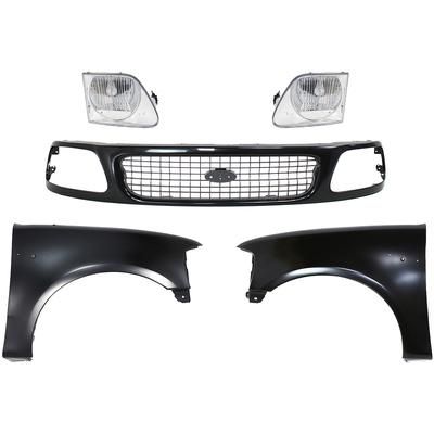 Replacement Fender Steel Primed, Front, Driver & Passenger Side, 1-year unlimited-mileage warranty KIT-022423-850