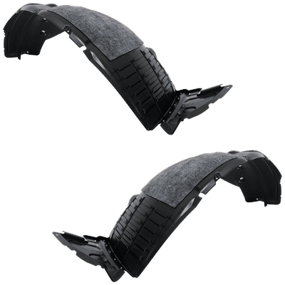 Replacement Fender Liner, Front, Driver & Passenger Side, 1-year unlimited-mileage warranty SET-REPH222191Q