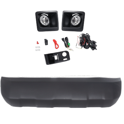 Replacement Valance Plastic Textured Panel, Front, 1-year unlimited-mileage warranty KIT-091523-47