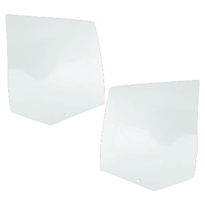 Replacement Door Glass, Rear, Driver & Passenger Side, 1-year unlimited-mileage warranty SET-RV48130009