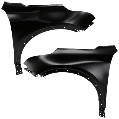 Replacement Fender Steel Primed, Front, Driver & Passenger Side, 1-year unlimited-mileage warranty SET-RC22010039