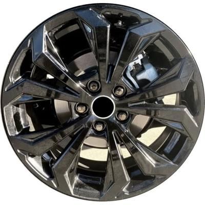AutoWheels Wheel Aluminum Gloss Black, Jante 2-Year Limited Warranty ALY75279U45N
