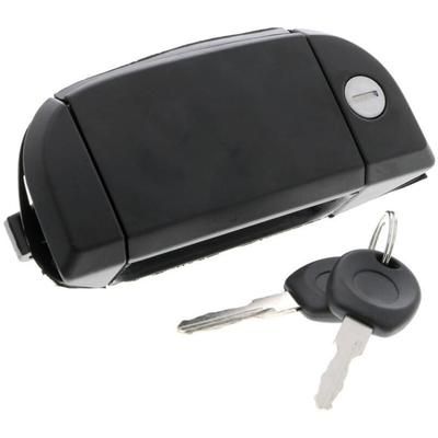 Vaico Exterior Door Handle Black, Front, Driver Side, 2-year or 24,000-mile limited warranty V10-2153