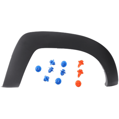 JC Whitney Fender Trim Plastic Textured Black, Rear, Driver Side, 1-year unlimited-mileage warranty RT55390030