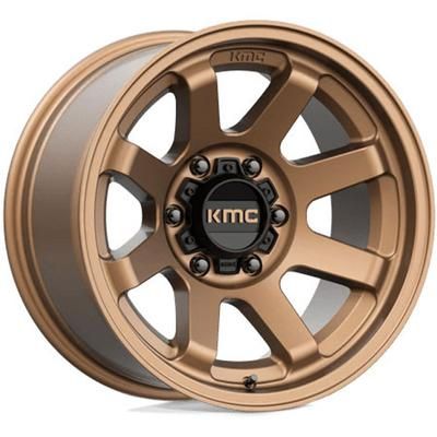 KMC Wheel Aluminum Bronze, Lifetime Structural Limited Warranty With 1 Year On Finish KM72379068612NUS