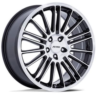 Petrol Wheel Aluminum Black, 1 Year Limited Warranty PE001BD17805640