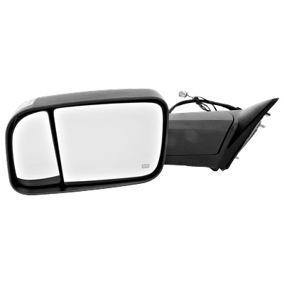 JC Whitney Mirror Textured Black, Driver Side, 1-year limited warranty JDG168L-S