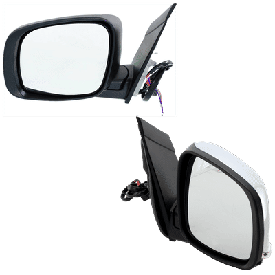 JC Whitney Mirror Chrome, Driver & Passenger Side, 1-year limited warranty SET-JCH69CR-S-2