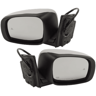 JC Whitney Mirror Chrome, Driver & Passenger Side, 1-year limited warranty SET-JDG143CR-SB