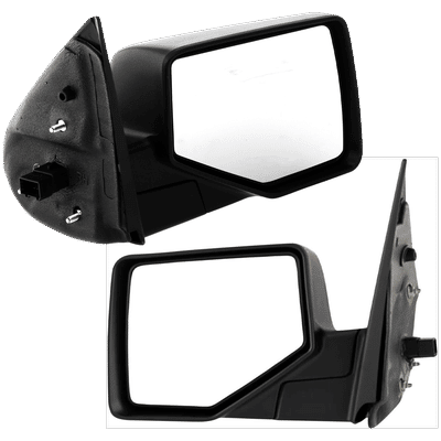 JC Whitney Mirror Textured Black, Driver & Passenger Side, 1-year limited warranty SET-JFD96ER