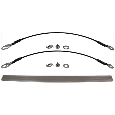 Replacement Tailgate Molding Brown, 1-year unlimited-mileage warranty KIT-062424-C28