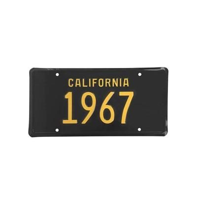 Scott Drake Classic License Plate, 1-year limited warranty ACC-LP-67C