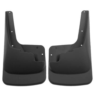 Husky Liners Mud Flaps Plastic Black Custom Fit Series, Front, Driver & Passenger Side, Lifetime limited warranty 56641
