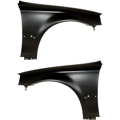 Replacement Fender Steel Primed, Front, Driver & Passenger Side, 1-year unlimited-mileage warranty SET-17102