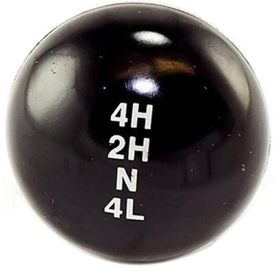 Omix Shift Knob Plastic Black, 5-Year Limited Warranty 18607.02