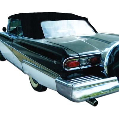 Kee Auto Top Convertible Cloth Black, 8-year limited warranty CD2020TO14SF