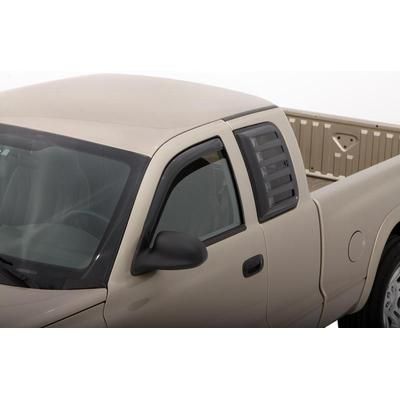 Ventshade Window Visor Acrylic Smoke In-Channel Mount Type Ventvisor Series, Front, Driver & Passenger Side, 192071