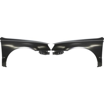 Replacement Fender Steel Primed, Front, Driver & Passenger Side, 1-year unlimited-mileage warranty SET-A220103