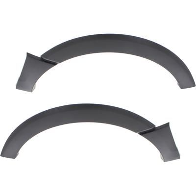 Replacement Fender Trim Plastic Primed, Rear, Driver & Passenger Side, 1-year unlimited-mileage warranty SET-REPF553907