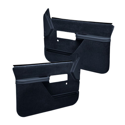 Coverlay Door Trim Panel Blue Replacement Series, Front, Driver & Passenger Side, Lifetime limited warranty 18-37N-DBL