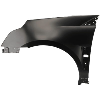 Replacement Fender Steel Primed, Front, Driver Side, 1-year unlimited-mileage warranty REPC220120