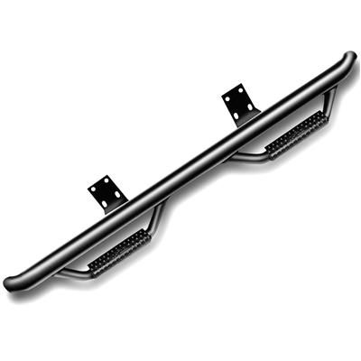 Nfab Nerf Bars Steel Powdercoated Textured Black N-Fab Cab Length, Lifetime limited warranty with 5-year on finish D1089MC-TX