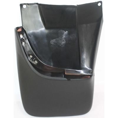 Replacement Mud Flaps Plastic Black, Rear, Driver Side, 1-year unlimited-mileage warranty 10199