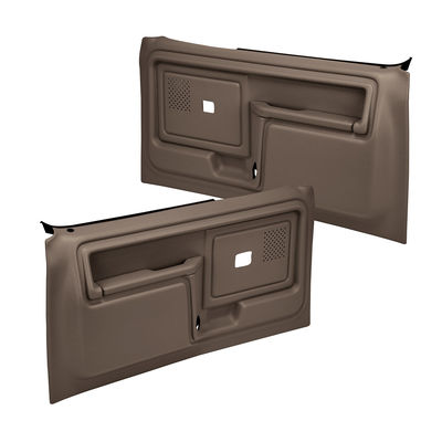 Coverlay Interior Restoration Kit ABS Plastic Dark Brown Dash Cap, Door Panel, Kick Lifetime limited warranty 12-108CW-DBR