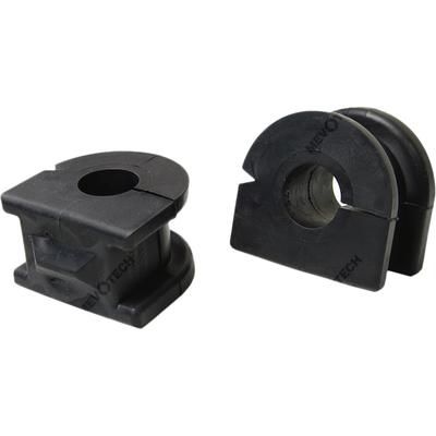 Mevotech Sway Bar Bushing Rubber Black Supreme Series, Front, To Frame, Lifetime limited warranty MS508148