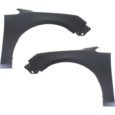 Replacement Fender Steel Primed, Front, Driver & Passenger Side, 1-year unlimited-mileage warranty SET-REPB220163Q
