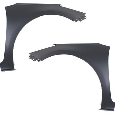 Replacement Fender Steel Primed, Front, Driver & Passenger Side, 1-year unlimited-mileage warranty SET-REPK220125