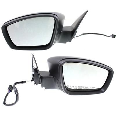 Kool Vue Mirror Textured Black, Driver & Passenger Side, 1-year limited warranty SET-VW44ER