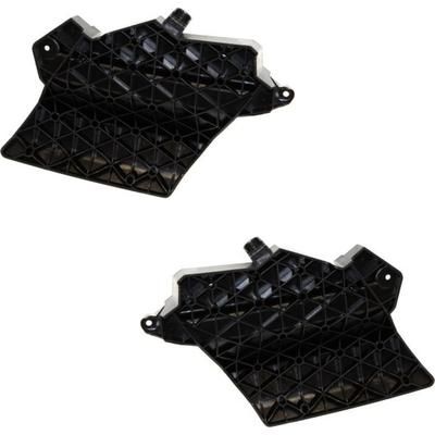 Replacement Bumper Bracket Fiberglass, Front, Driver & Passenger Side, 1-year unlimited-mileage warranty SET-REPD013117