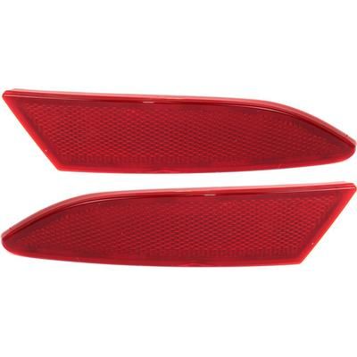 Replacement Bumper Reflector, Rear, Driver & Passenger Side, 1-year unlimited-mileage warranty SET-REPF731903Q